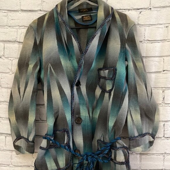 Men’s vintage Beacon genuine ombré robe - Picture 2 of 6